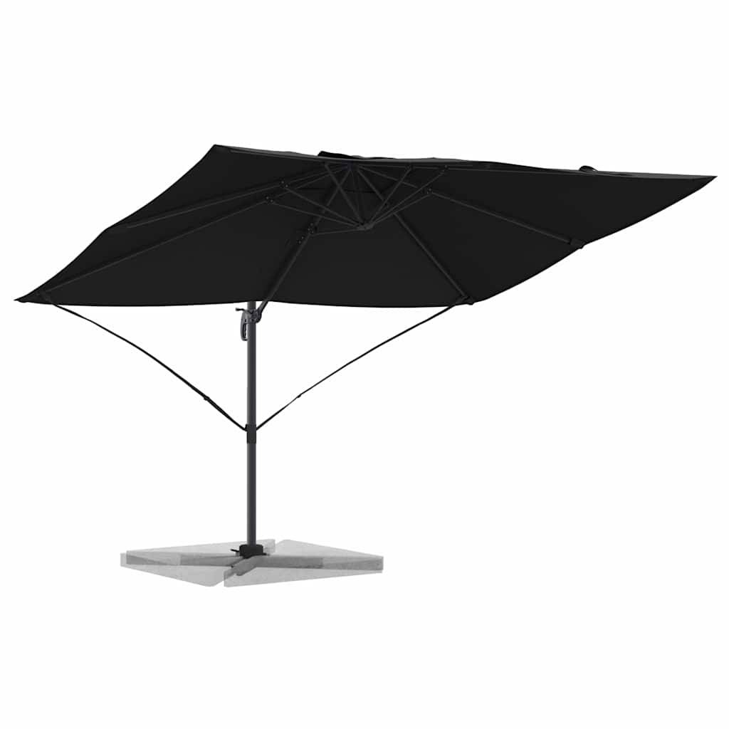 Maison Chic - Parasol de jardin | Parasol d'extérieur | Parasol Noir 351 x 250 x 260 cm Polyester et Aluminium Maison Chic - Image 3