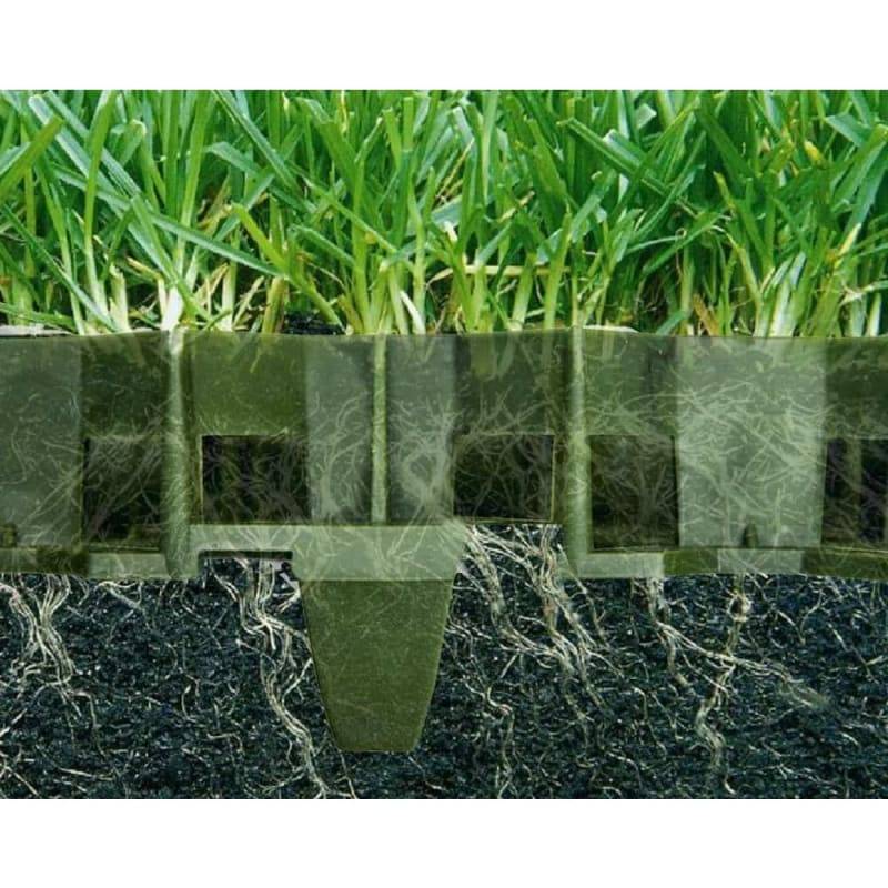 Dalles gazon, plaque gazon, stabilisateur de gravier, RKP1, env. 49,2x49,2x3,9cm, vert - Image 6