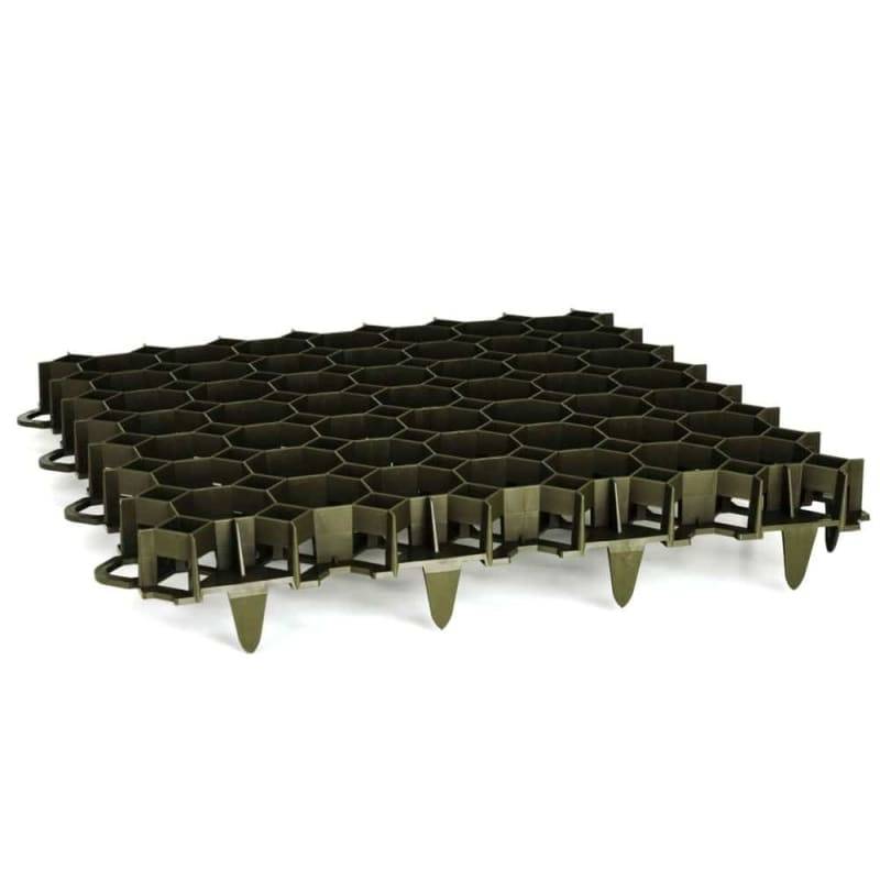 Dalles gazon, plaque gazon, stabilisateur de gravier, RKP1, env. 49,2x49,2x3,9cm, vert - Image 1