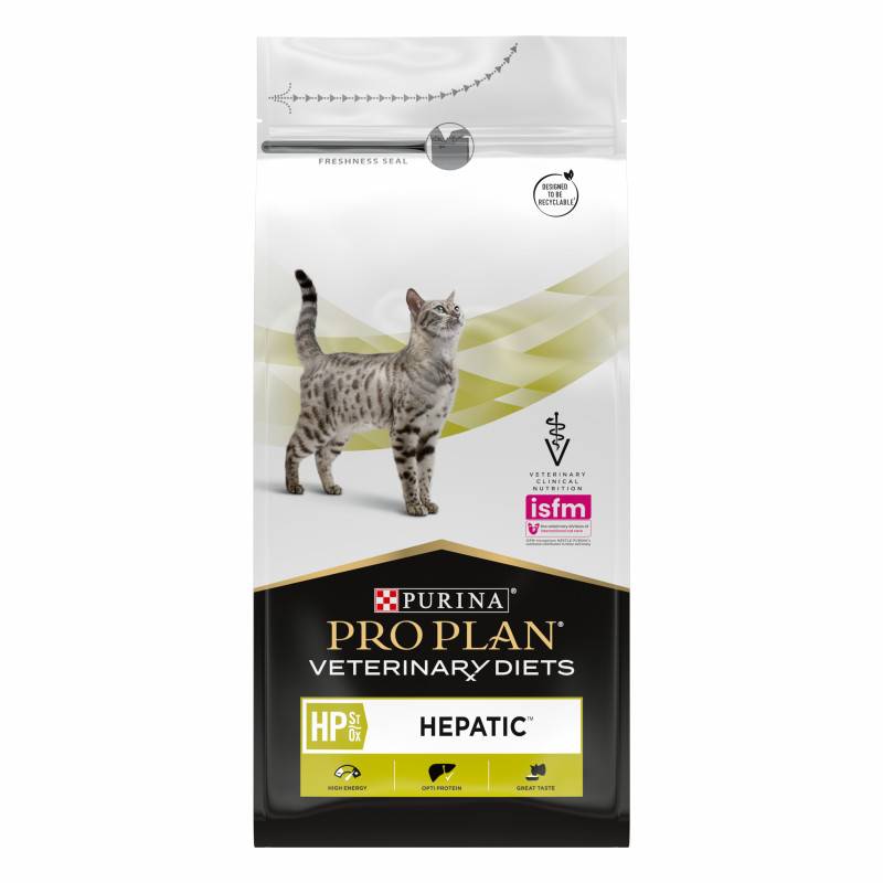 CROQUETTES CHAT VETERINARY DIETS HP ST/OX HEPATIC - PROPLAN 1,5 kg - Image 1