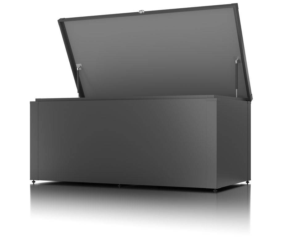 Guardi - Coffre de rangement polyvalent - taille M - Anthracite - 159x76,5x68,2 - acier Guardi - Imagen 2