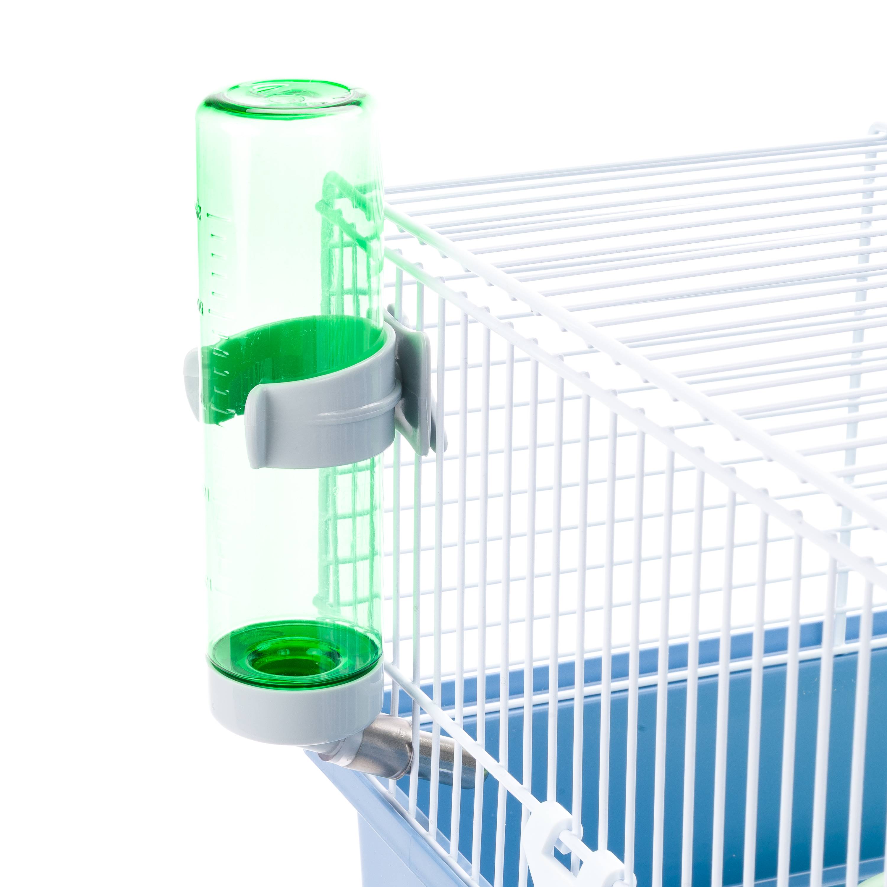 Ferplast - FERPLAST Cage pour Rongeurs CRICETI 11 pour Hamsters, en Métal, Accessoires inclus : Mangeoire, Abreuvoir, Maison, Roue. 57.5x31xh21.5cm - Imagen 9