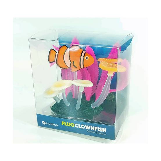 Décoration aquarium Fluo. Poisson clown. 10.5 x 5 x 10 cm. couleur aléatoire - Image 4
