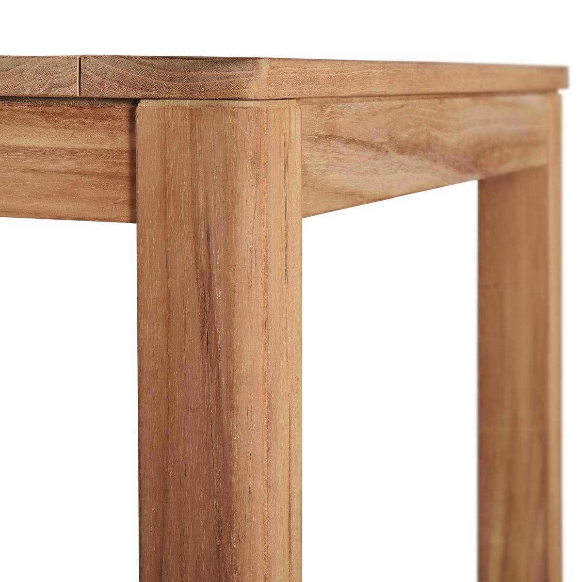 Teck'Attitude - Table haute en teck massif 120 cm Sarina - TECK'Attitude - Image 5