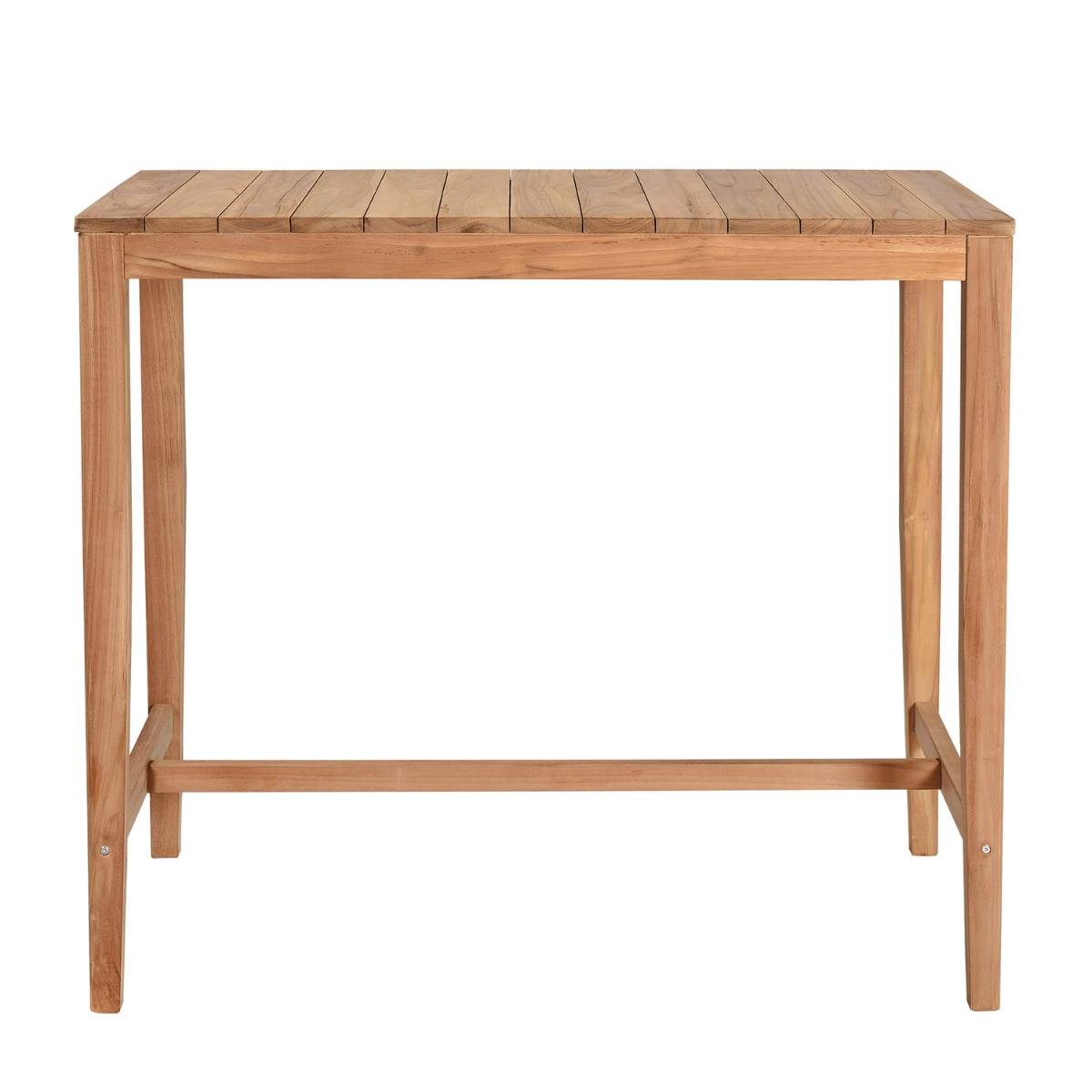 Teck'Attitude - Table haute en teck massif 120 cm Sarina - TECK'Attitude - Image 7