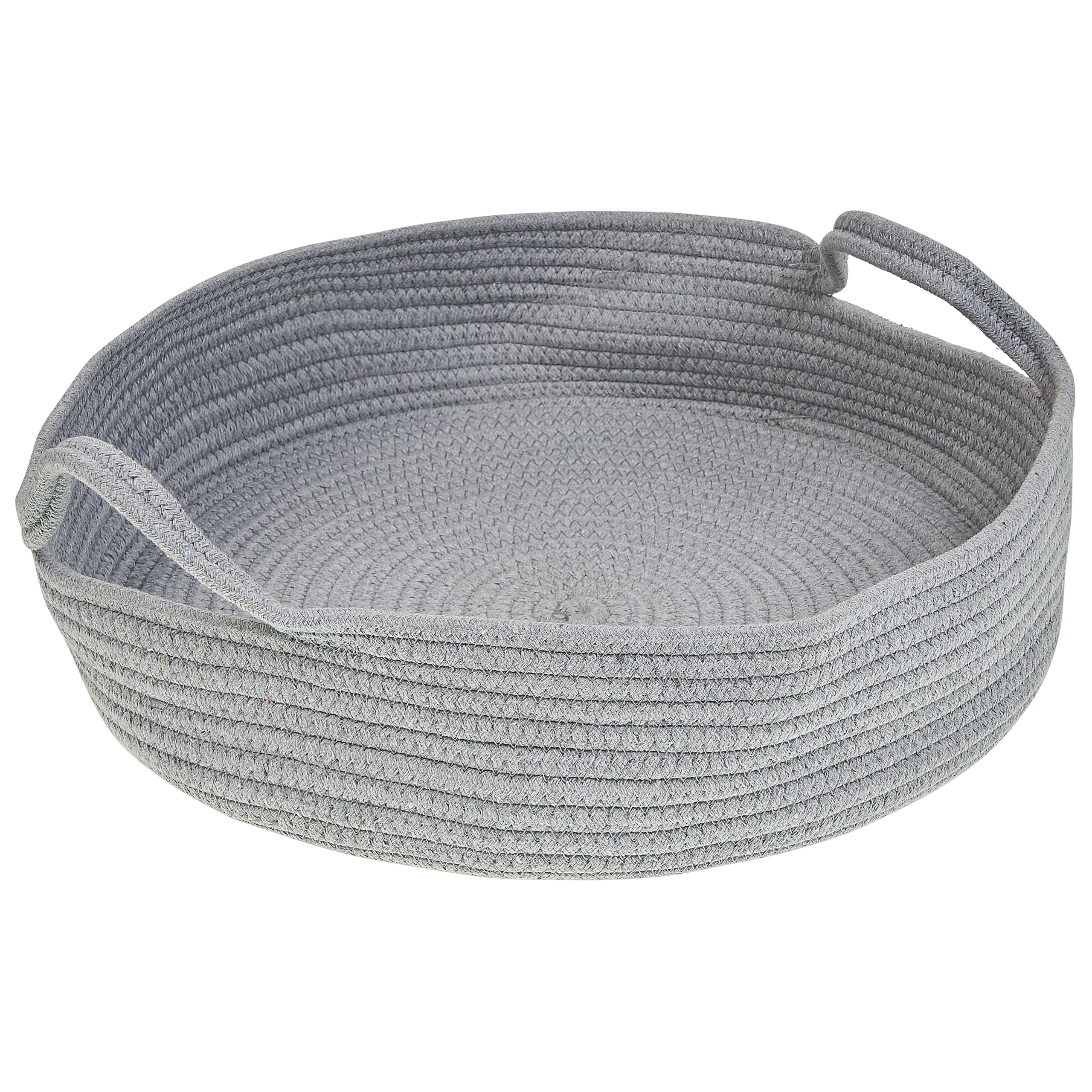 Beliani - Lit pour animal Coton Gris DALAMAN - 45x45x10- Beliani - Image 4