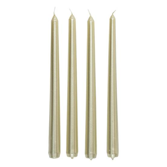 Lot de 4 Bougies Satin OR 192G - Image 1