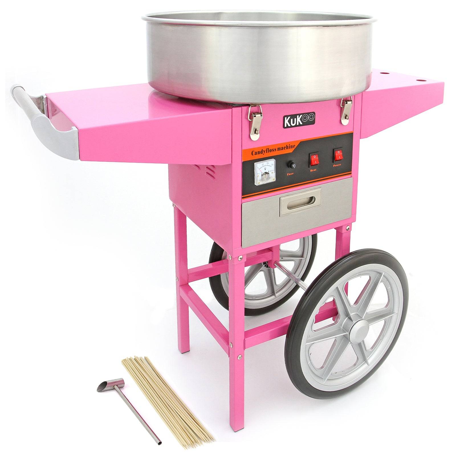 Kukoo - KuKoo Machine à Barbe à Papa avec Charrette - Image 1