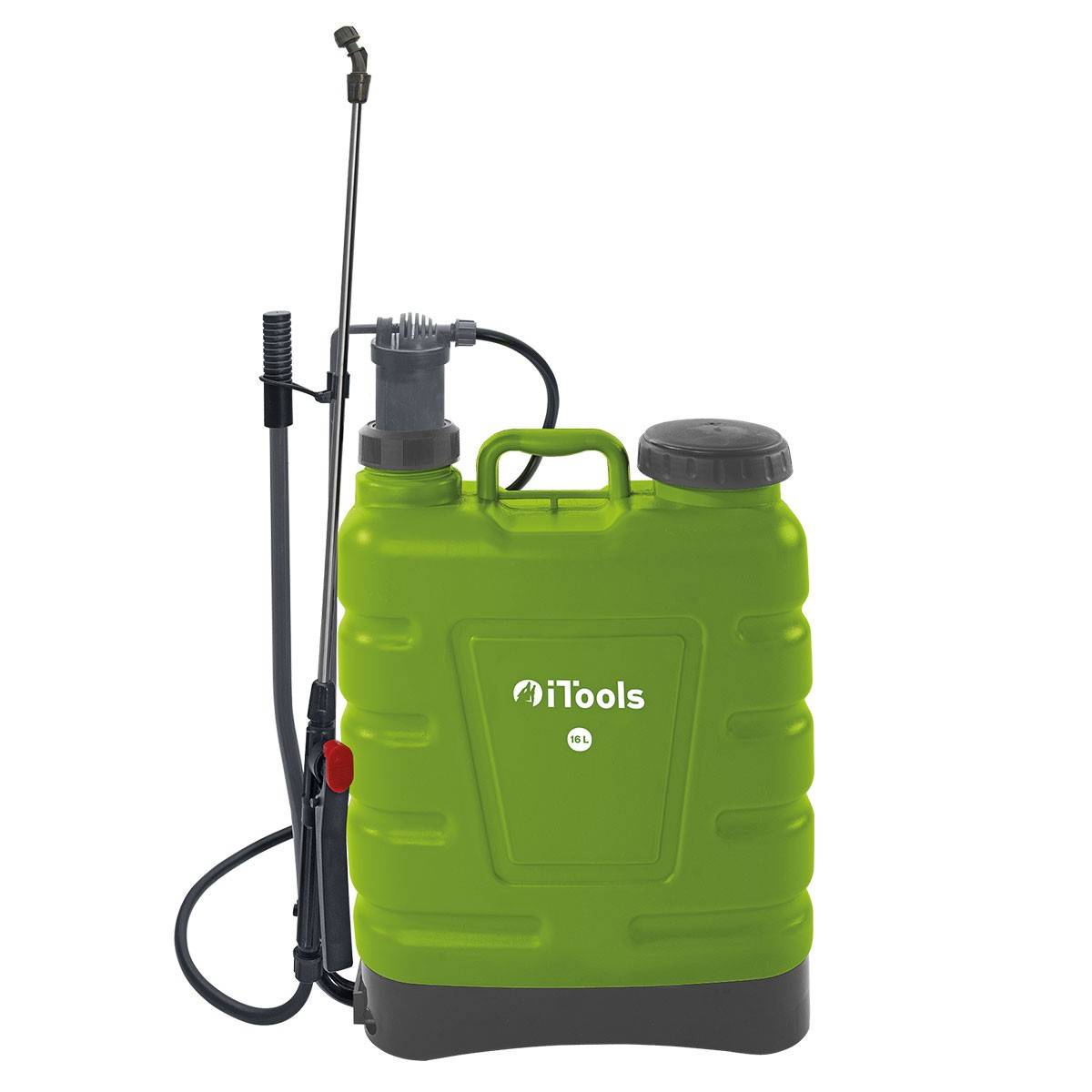 Pulvérisateur manuel 16 Litres Pompe manuelle haute pression 5.5 bar Jardin, toiture, potager 3 Buses réglables ITOOLS - Imagen 6