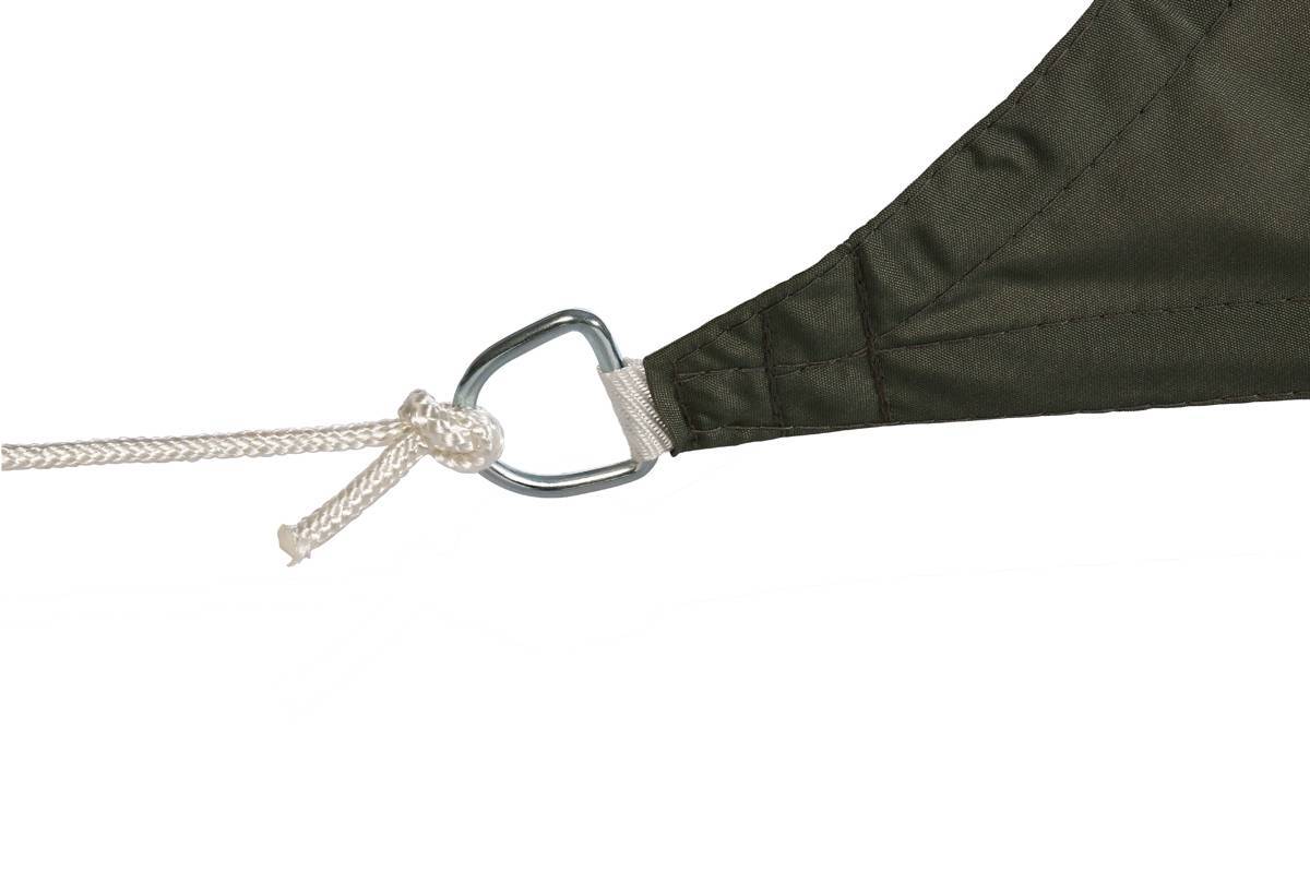 Hesperide - Voile d'ombrage rectangulaire "Curacao" ardoise 3x2m en polyester Hespéride - Image 3