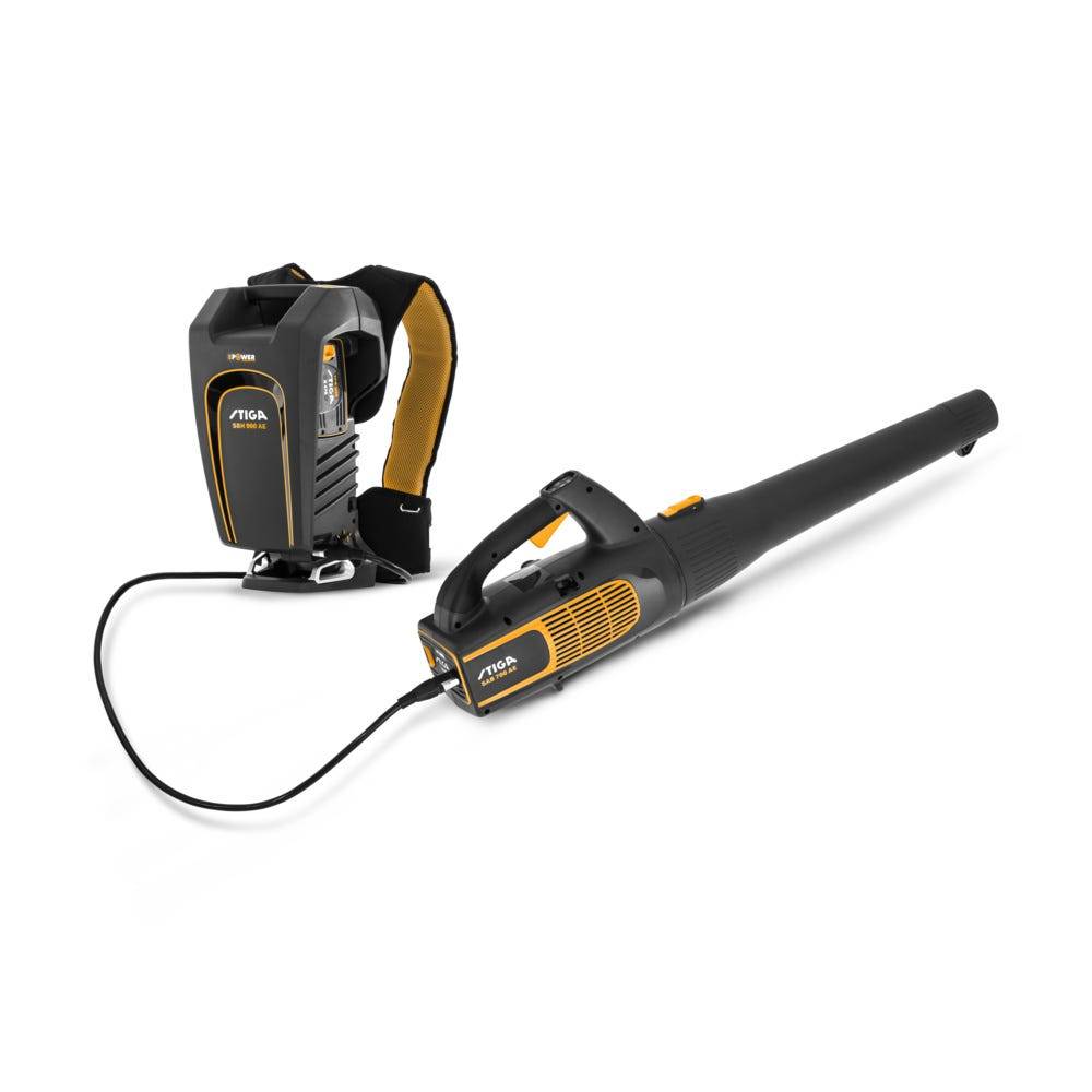 Stiga - Souffleur à Batterie SAB700AE - Moteur puissant de 500 W, Batterie E 420 48 V 2 Ah (non incluse), 3 réglages de vitesse, Ergonomique, Léger 2,76-STIGA - Imagen 7