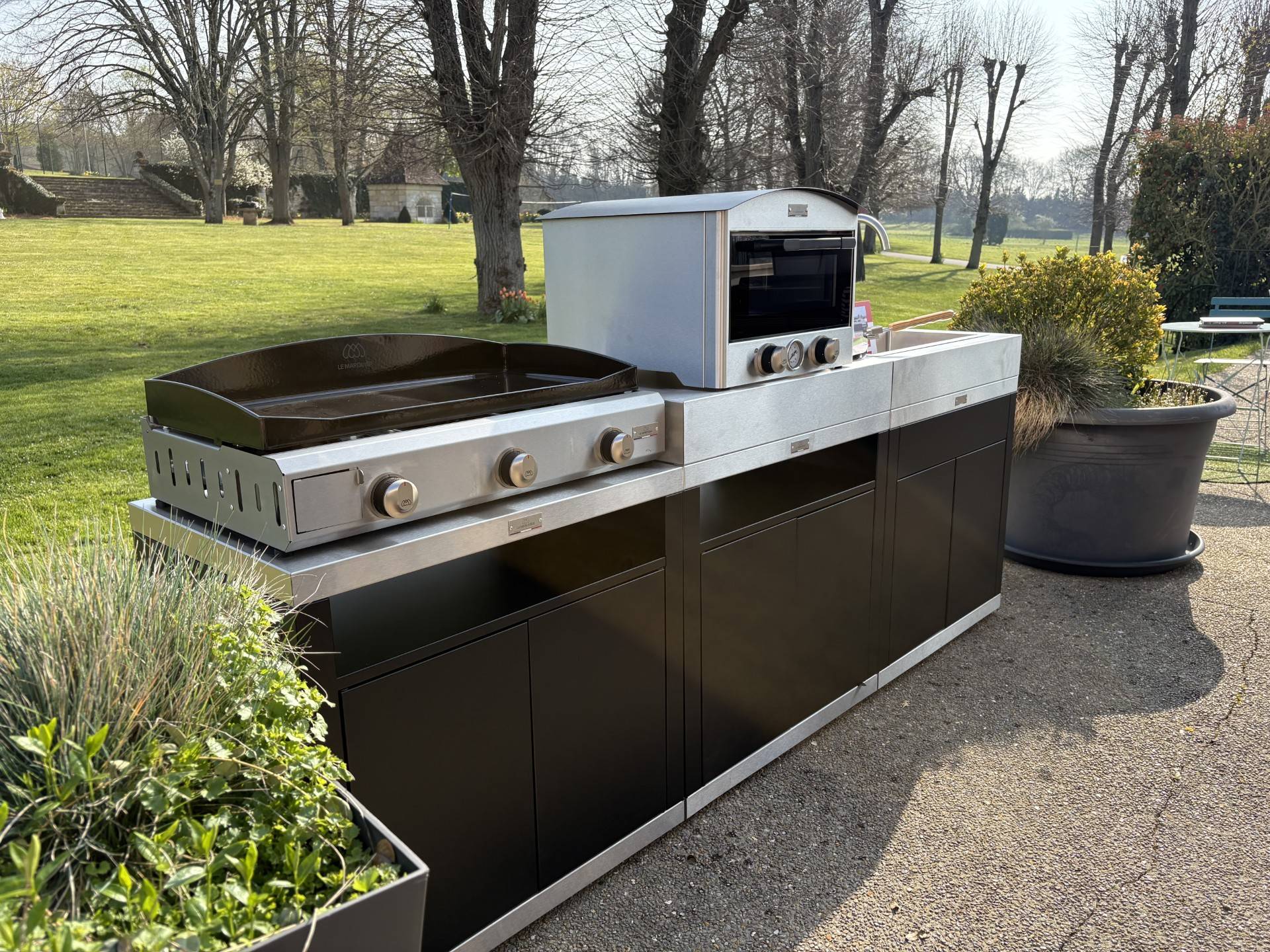 Le Marquier - Plancha AMALIA PRO Gaz 375 Inox - Image 3
