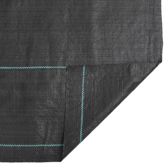 Toile de Paillage 60g/m² Anti-Mauvaises Herbes pour Jardin Potager Allée 1,5x150 m Noir - ComfortXL Outdoor Living - Image 7