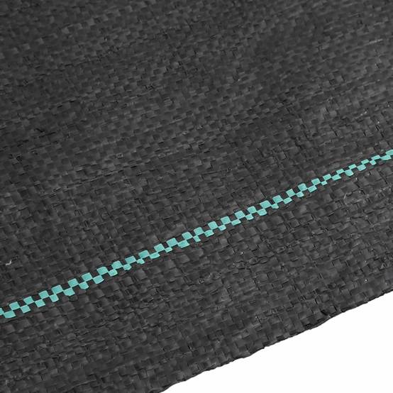 Toile de Paillage 60g/m² Anti-Mauvaises Herbes pour Jardin Potager Allée 1,5x150 m Noir - ComfortXL Outdoor Living - Image 4