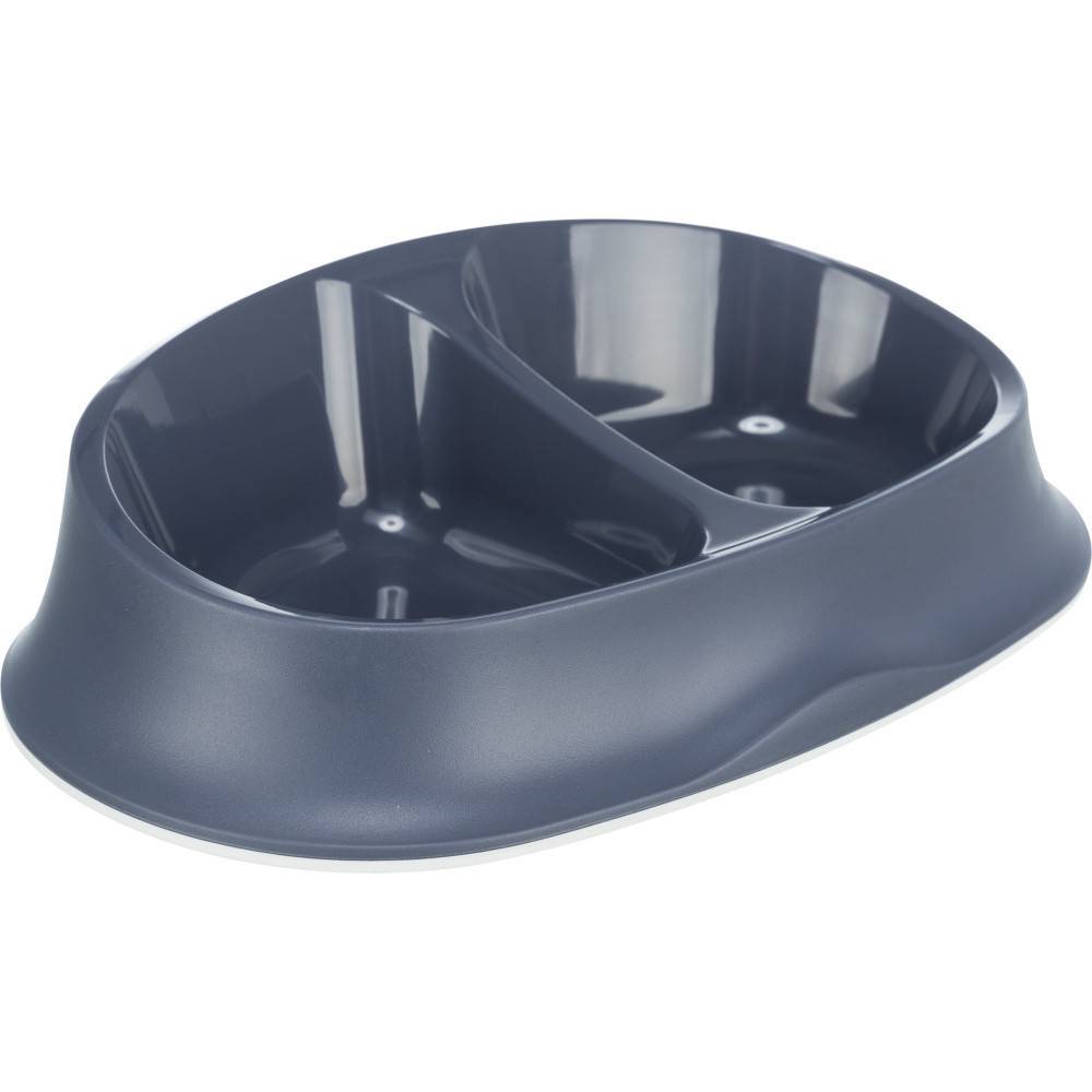 Trixie - Gamelle double 2 x 250 ml pour petit chiens et chats. - Imagen 2