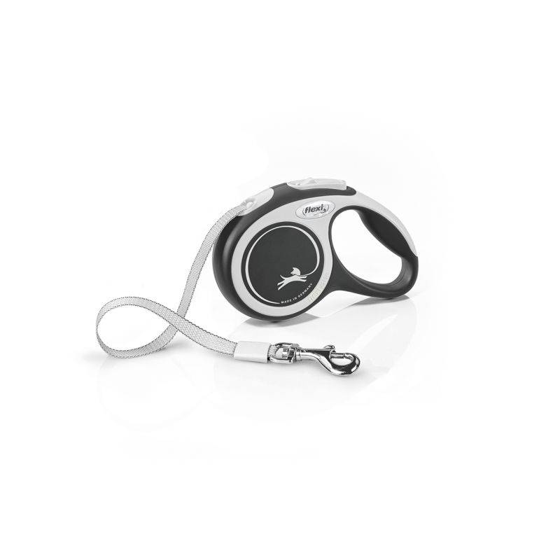 Flexi - Laisse New Comfort XS Tape 3 m black CF00T3-251-S-20 Flexi - Image 1