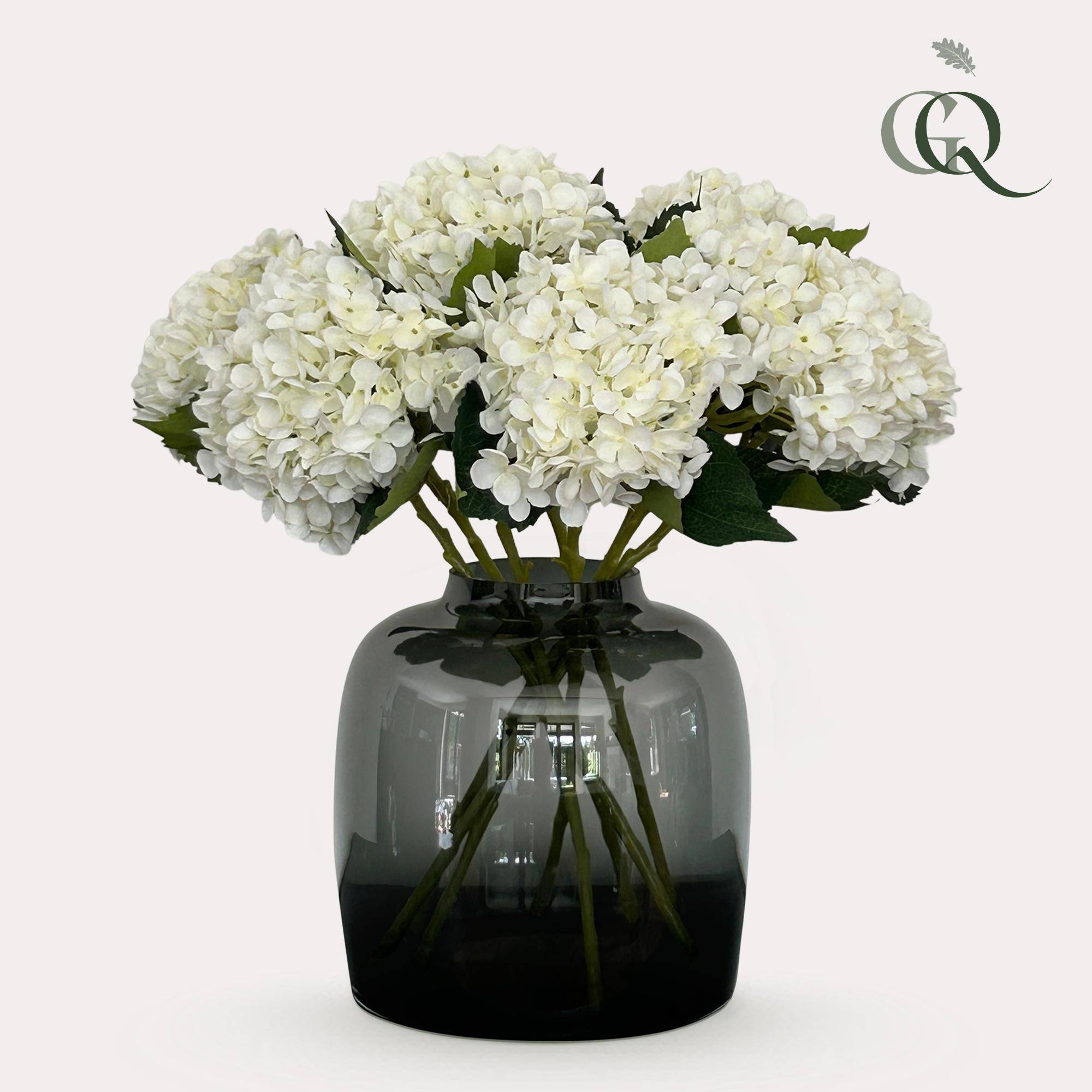 PANGIVO - Fleurs artificielles plastique blanc crème 15 x 15 x 52 cm - PANGIVO - Image 2