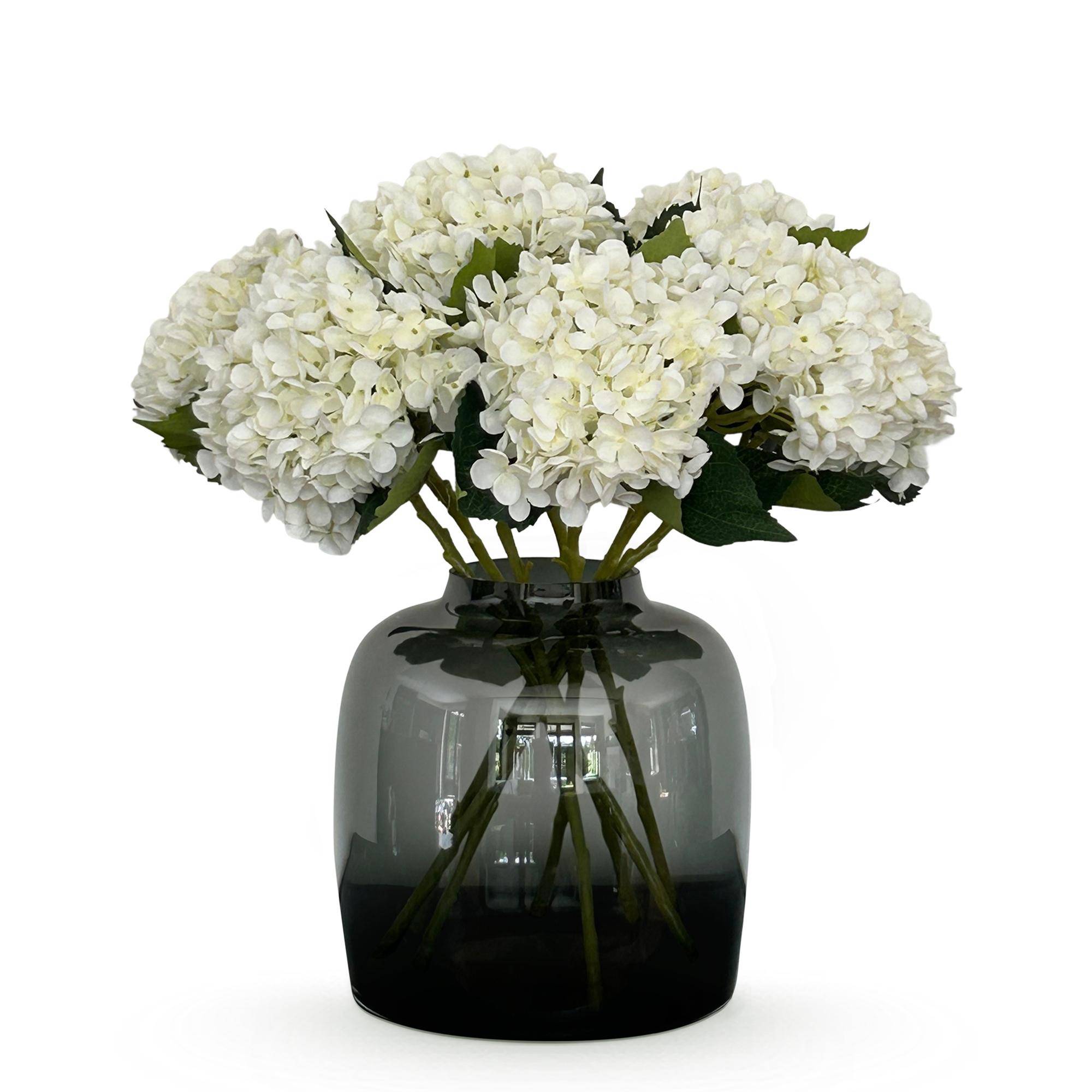 PANGIVO - Fleurs artificielles plastique blanc crème 15 x 15 x 52 cm - PANGIVO - Image 1