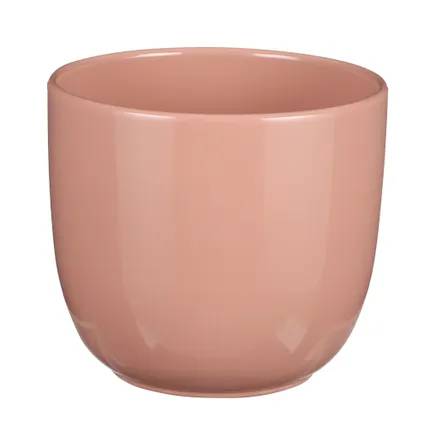 Mica Decorations - Maceta Tusca de cerámica rosa claro Ø14,5 cm H14 cm - MICA DECORATIONS