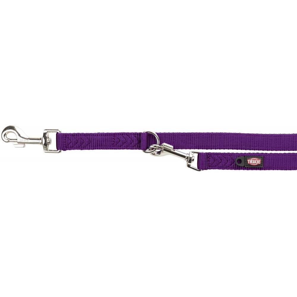 Trixie - Trixie - Laisse 10 mm x 2 M  XS réglable double épaisseur violet. pour chien - Imagen 1