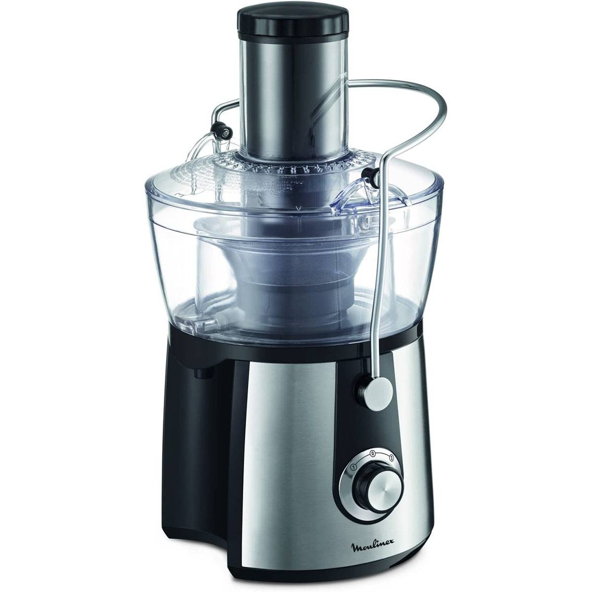 Moulinex - Centrifugeuse 800w inox/noir JU550D10 Moulinex - Image 1