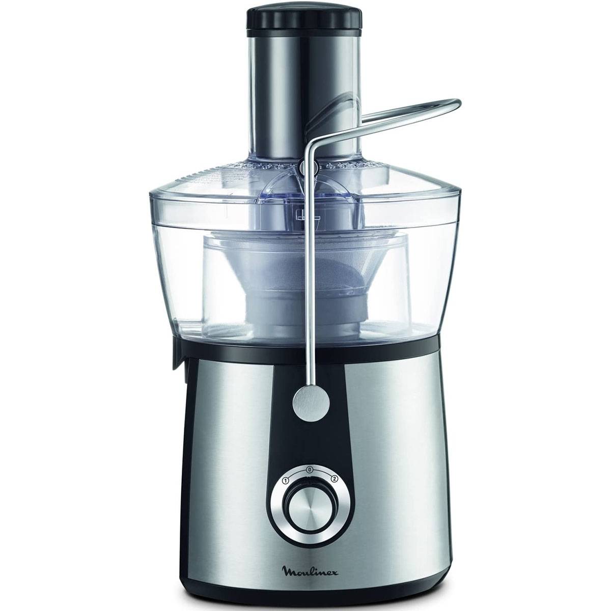 Moulinex - Centrifugeuse 800w inox/noir JU550D10 Moulinex - Image 3