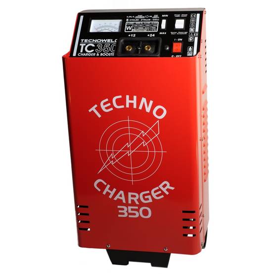 Chargeur démarreur de Batterie 12-24V Charge 60A poids lourds 600 Ah TEC350 TECNOWELD - Imagen 7
