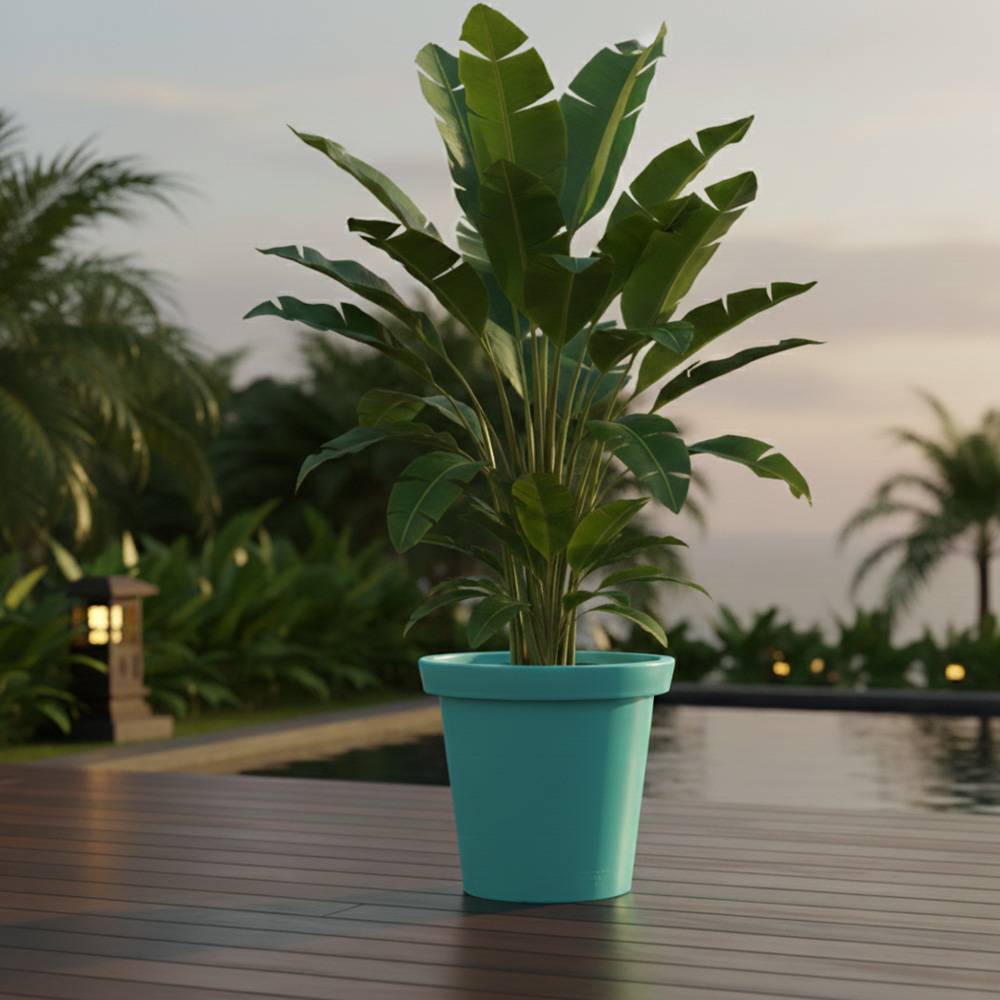 Pot de fleurs 75l delight - plast'up rotomoulage - Image 2
