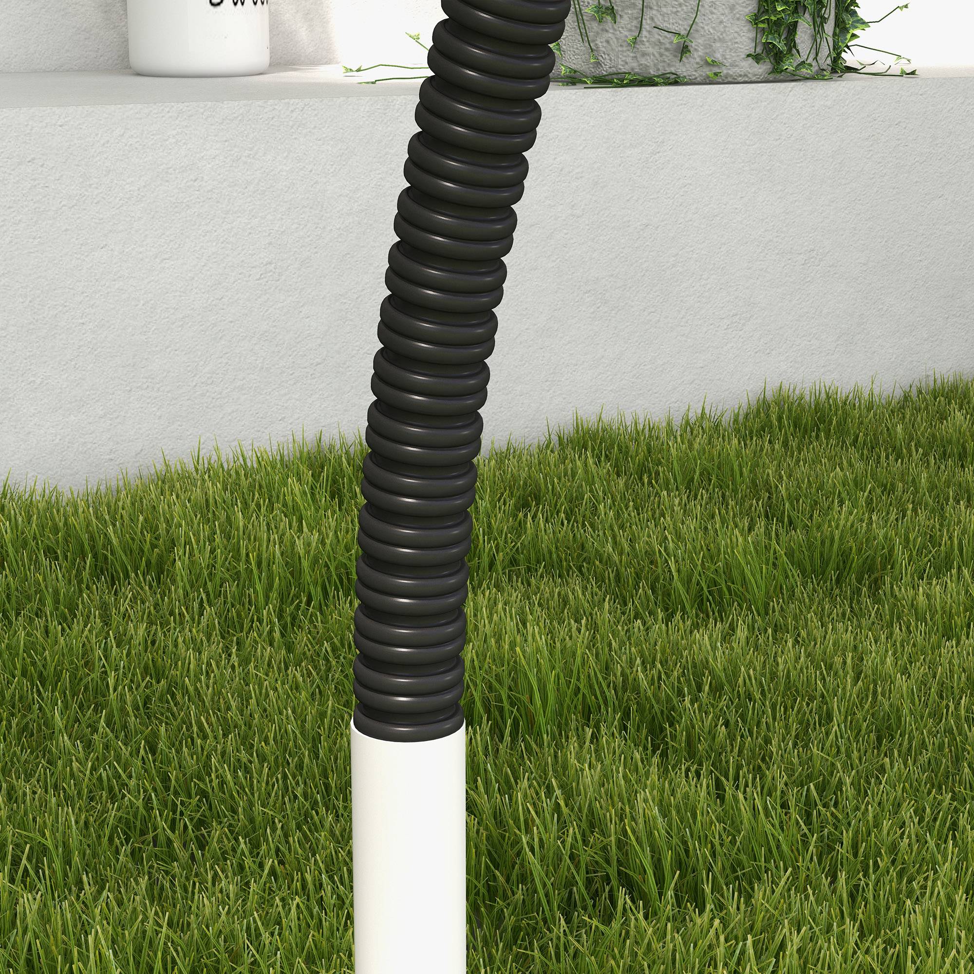 Kit d'agilité pour chien plastique blanc et noir 89 x 69 x 99 cm - PANGIVO - Image 8