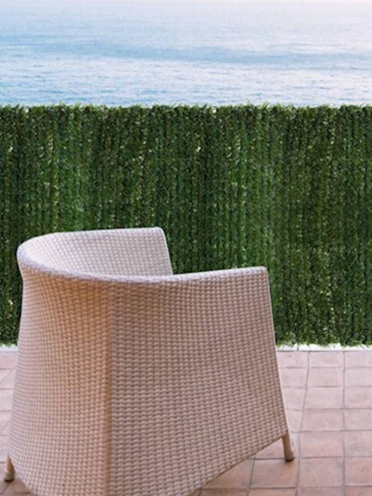 Comercial Candela - Haie Artificielle| 1X3 M| Composition 100% Polypropylène| 75% Dissimulation| 30 Tiges Métalliques| Quadrithon - Imagen 2