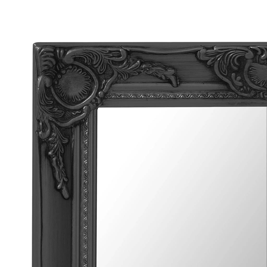 Maison Chic - Miroir mural - Miroir décoratif style baroque 50x80 cm noir - Image 4