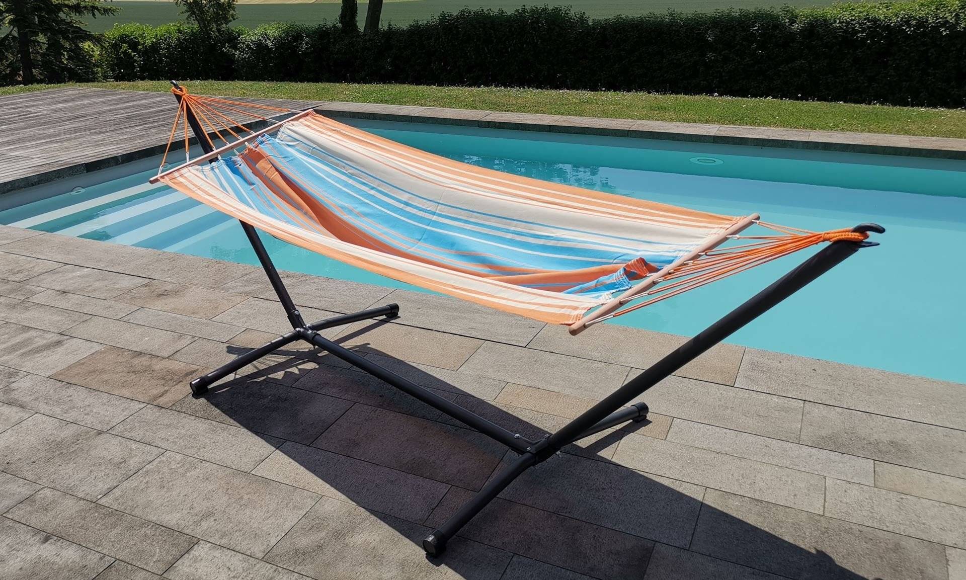 Jobek - Set METALIK KOLOR 300x100x95 cm Orange Bleu 100x200 certifié FSC 100% JOBEK - Image 2