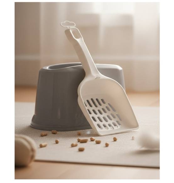 Eden - Pelle a litiere avec support pour chat 27 cm - Image 4