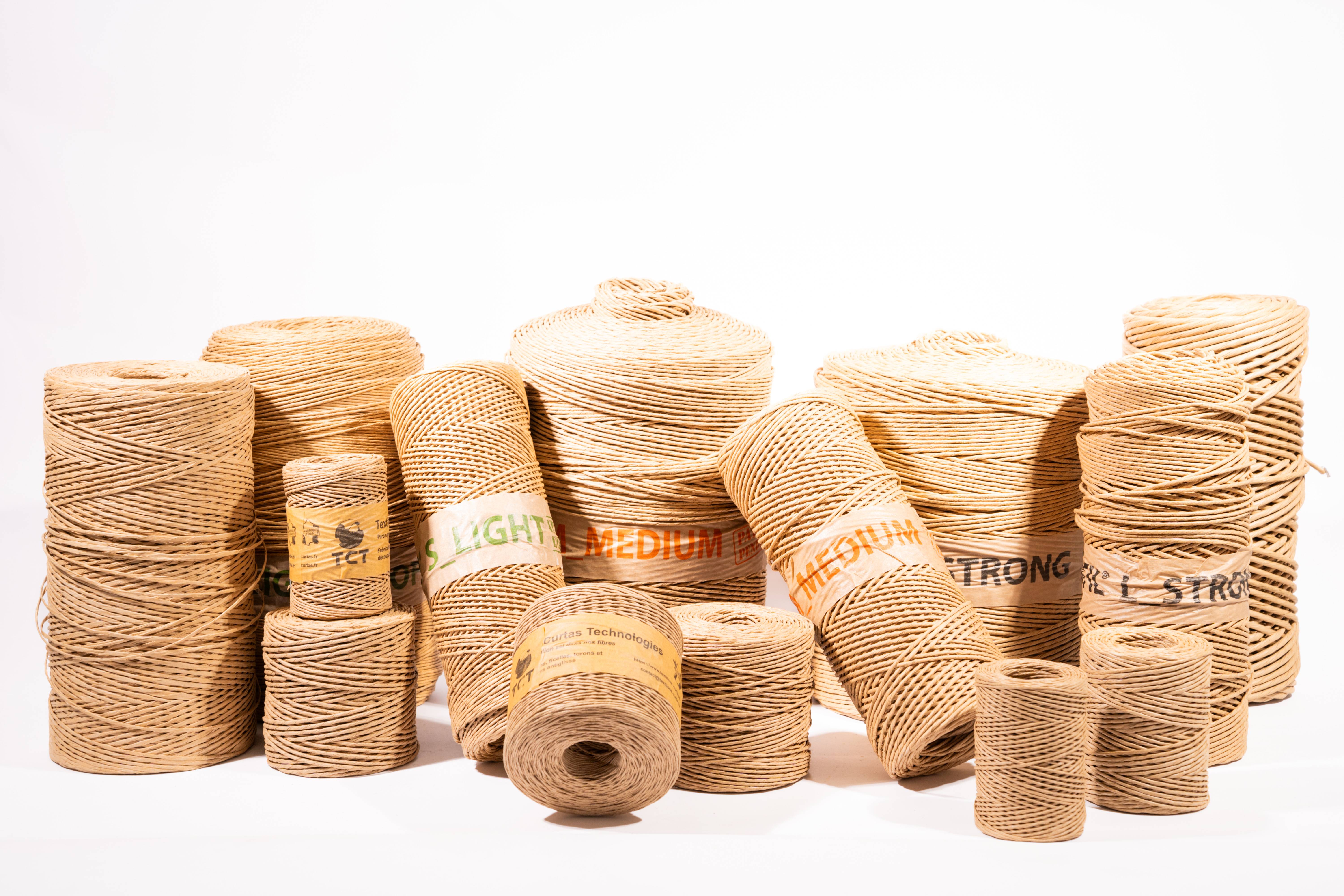 Ficelle cellulose - 90M - 2,3 mm Ø - 100% cellulose Biodégradable - BIOFIL L - Textilose Curtas Technologies - Imagen 4