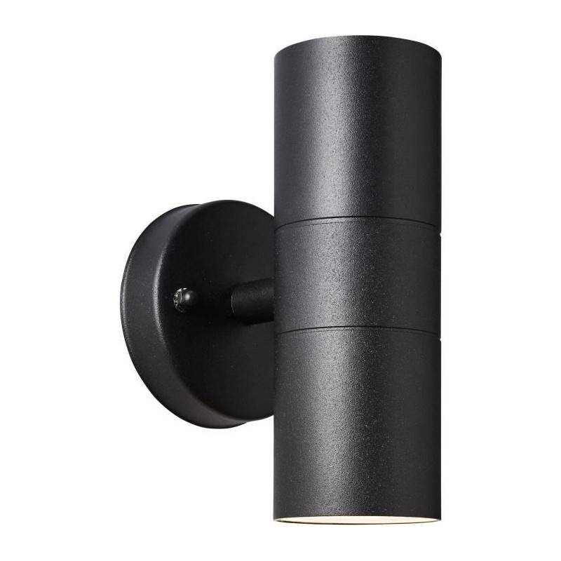 Brilliant - Applique Murale Extérieure Jandy 2l Noir Métal/verre - Brilliant - Gu10 Max 18w Ip44 - Imagen 1