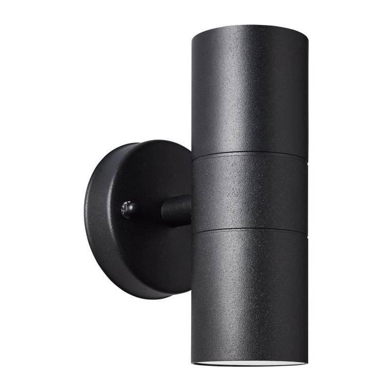 Brilliant - Applique Murale Extérieure Jandy 2l Noir Métal/verre - Brilliant - Gu10 Max 18w Ip44 - Imagen 2
