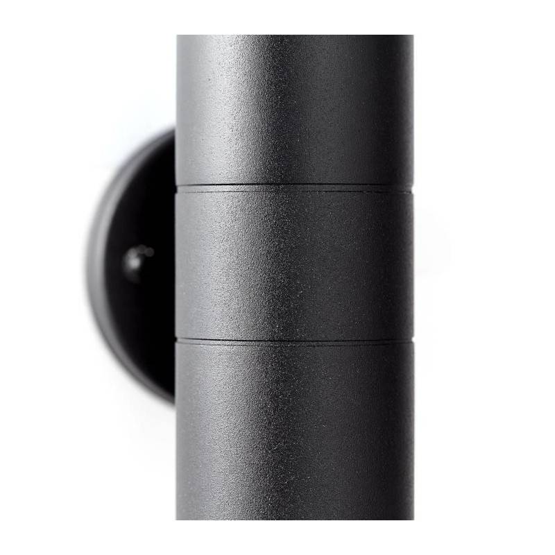 Brilliant - Applique Murale Extérieure Jandy 2l Noir Métal/verre - Brilliant - Gu10 Max 18w Ip44 - Imagen 6