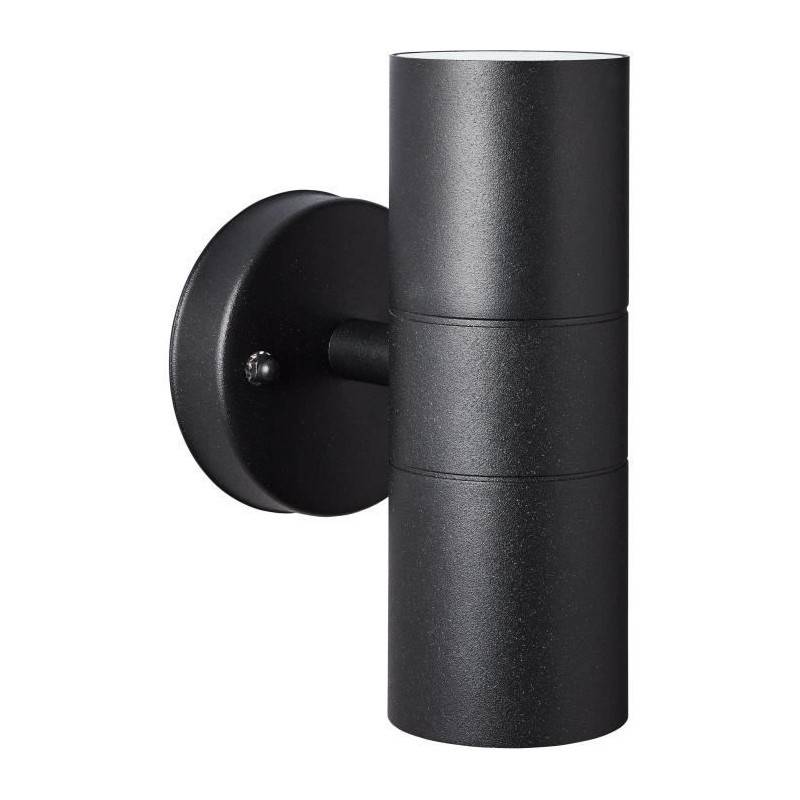 Brilliant - Applique Murale Extérieure Jandy 2l Noir Métal/verre - Brilliant - Gu10 Max 18w Ip44 - Imagen 4