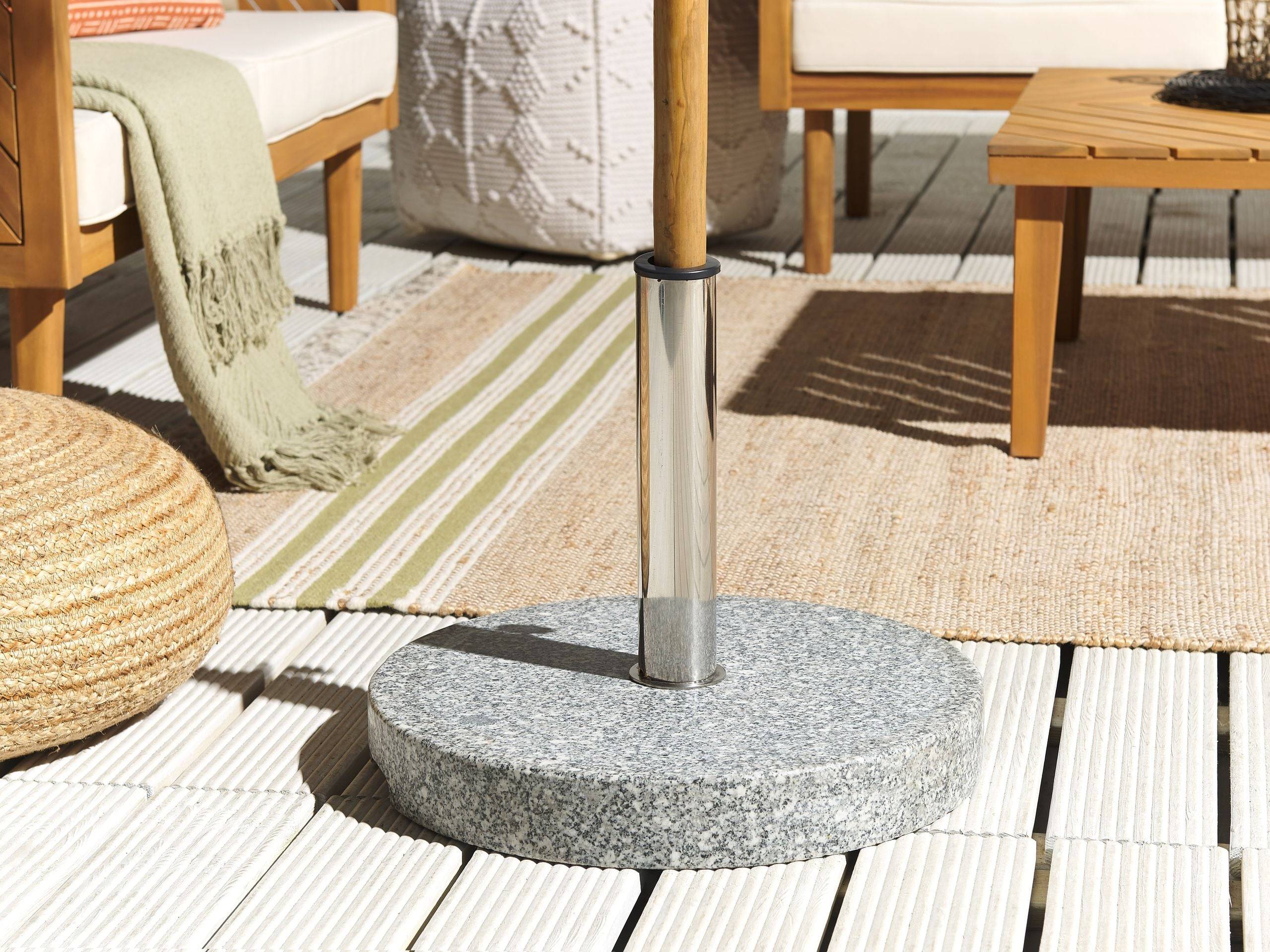 Beliani - Accessoires de parasol Granit Gris CEGGIA - Beliani - Imagen 1