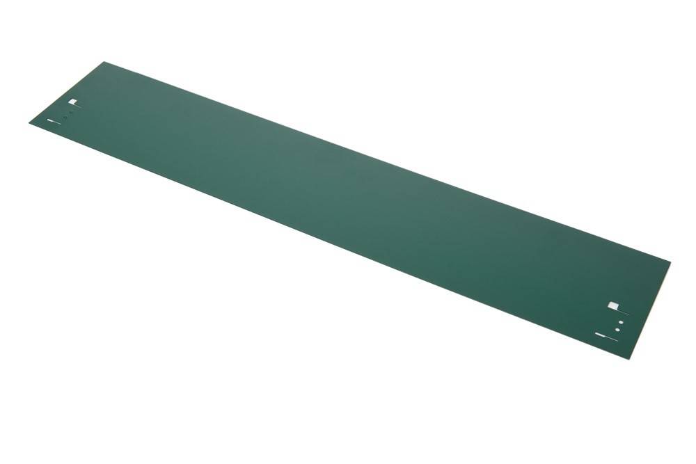 Green-Split - Bordure de Jardin en métal, Bordure Jardin Hauteur 18,5 cm, Longueur 120 cm, Vert, 5 Pièce, Green-split - Imagen 1