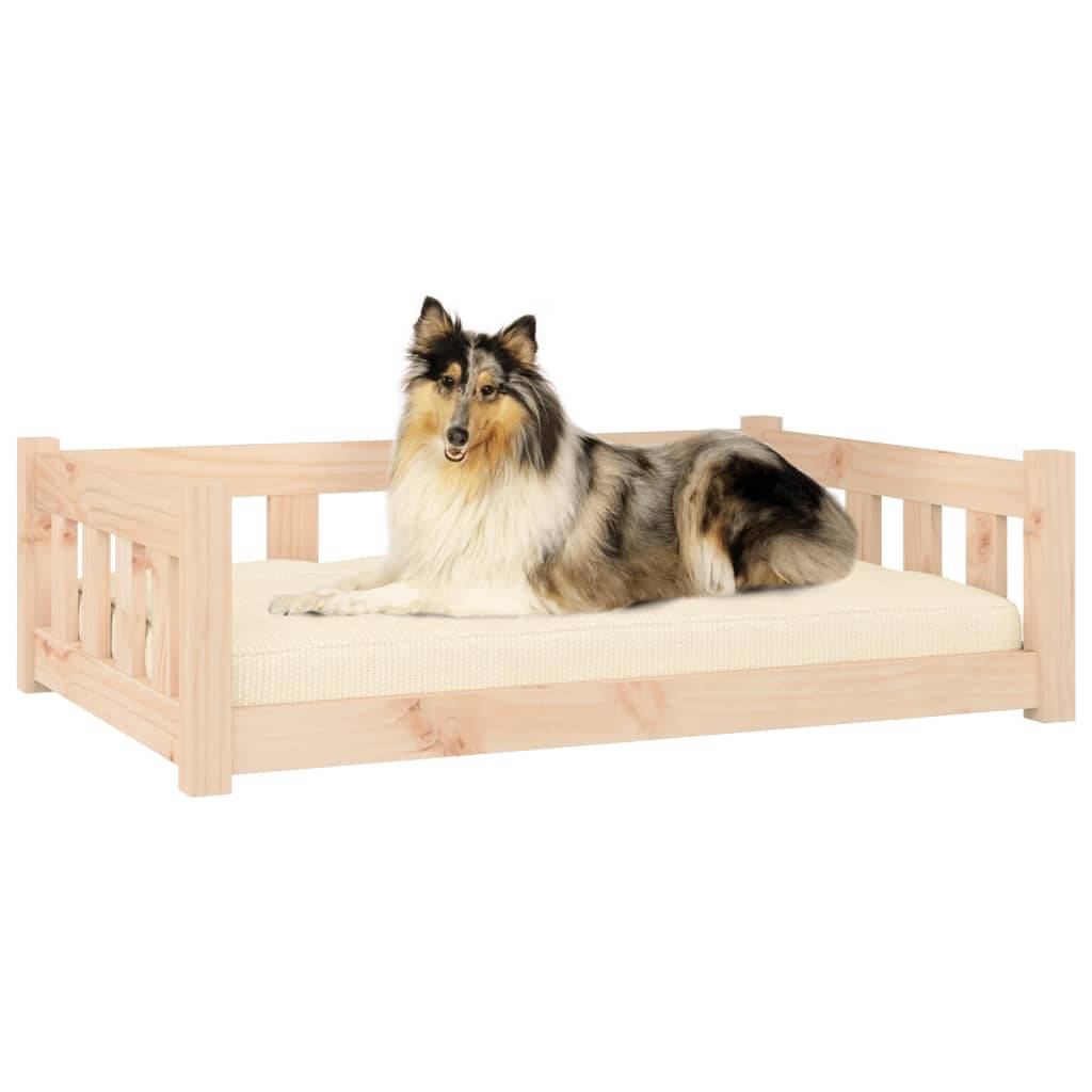 Vidaxl - Lit pour chien 95,5x65,5x28 cm bois de pin solide vidaXL 820197 - Imagen 4