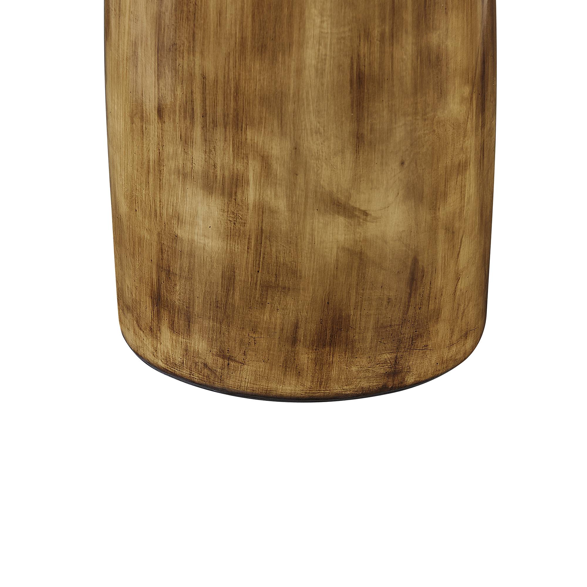 Beliani - Vase décoratif Terre cuite Marron foncé CYRENE - 20x20x50- Beliani - Image 5