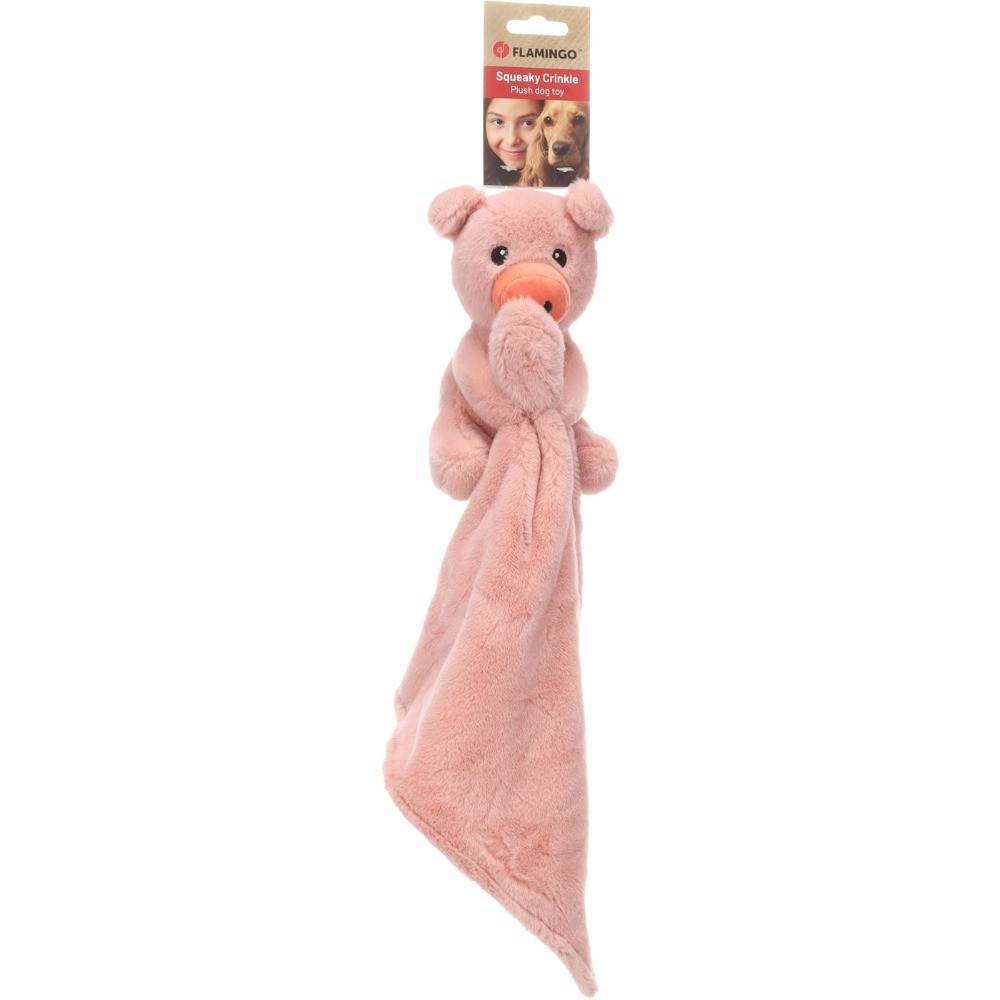 Flamingo - Jouet peluche couverture pour chien Zapu cochon rose - Flamingo - Image 2