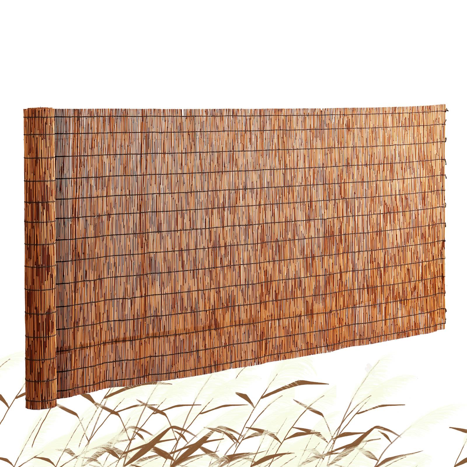 Vevor - VEVOR Clôture en roseau pour aménagement paysager brise-vue d'intimité 5 x 1,7 m