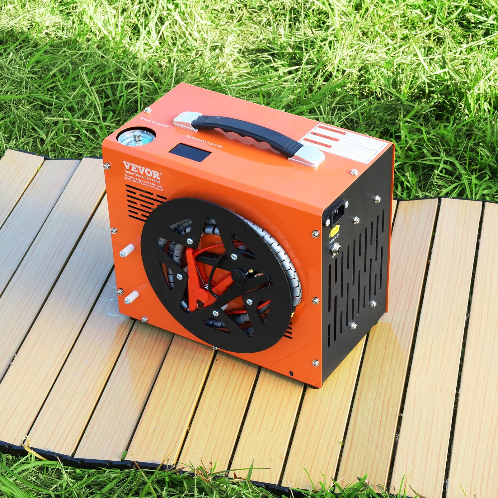 VEVOR Compresseur PCP portable 30 MPa convertisseur integre arret auto 12V 230V sans huile. - Image 8