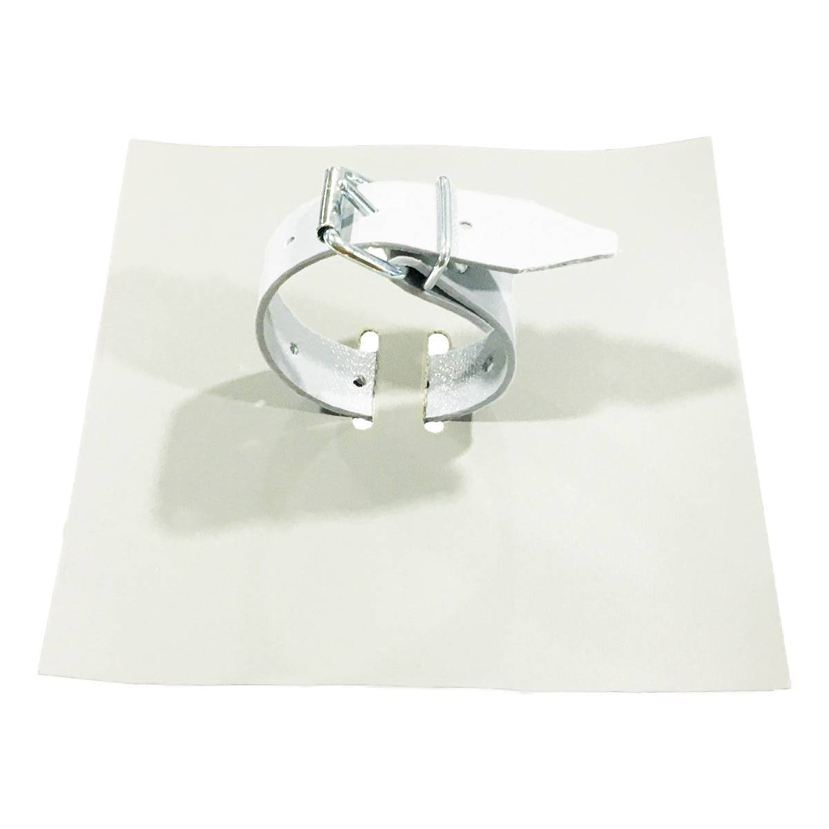 Kit de maintien pour bâche PVC Blanche MT - Qualité PRO - Mortaise + Sangle + Colle - Fixation de renfort pour bâche TECPLAST - Imagen 2