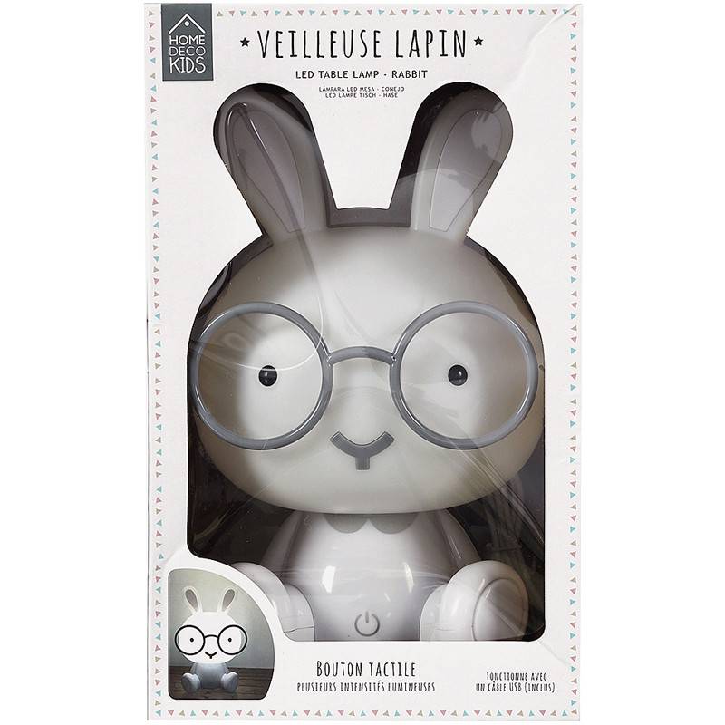 The Home Deco Kids - Lampe Led Table Lapin Cmp Cmpla11042