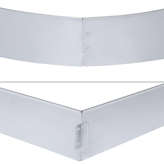 Bordure de jardin acier galvanisé 20 m barrière plates-bandes - Image 3