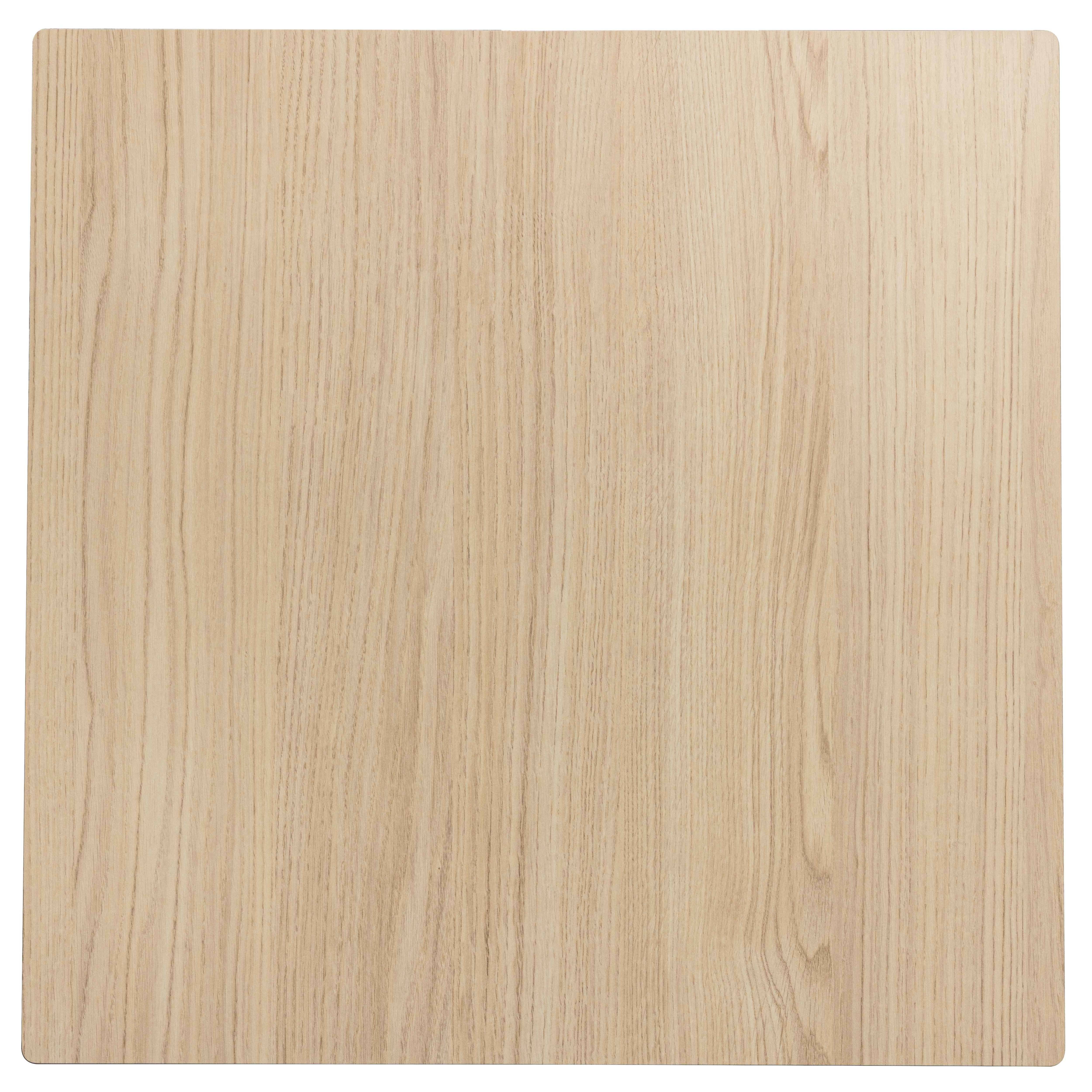 Oviala - Plateau de table stratifié 60x60 cm chêne naturel  Opéra - Oviala - Imagen 5