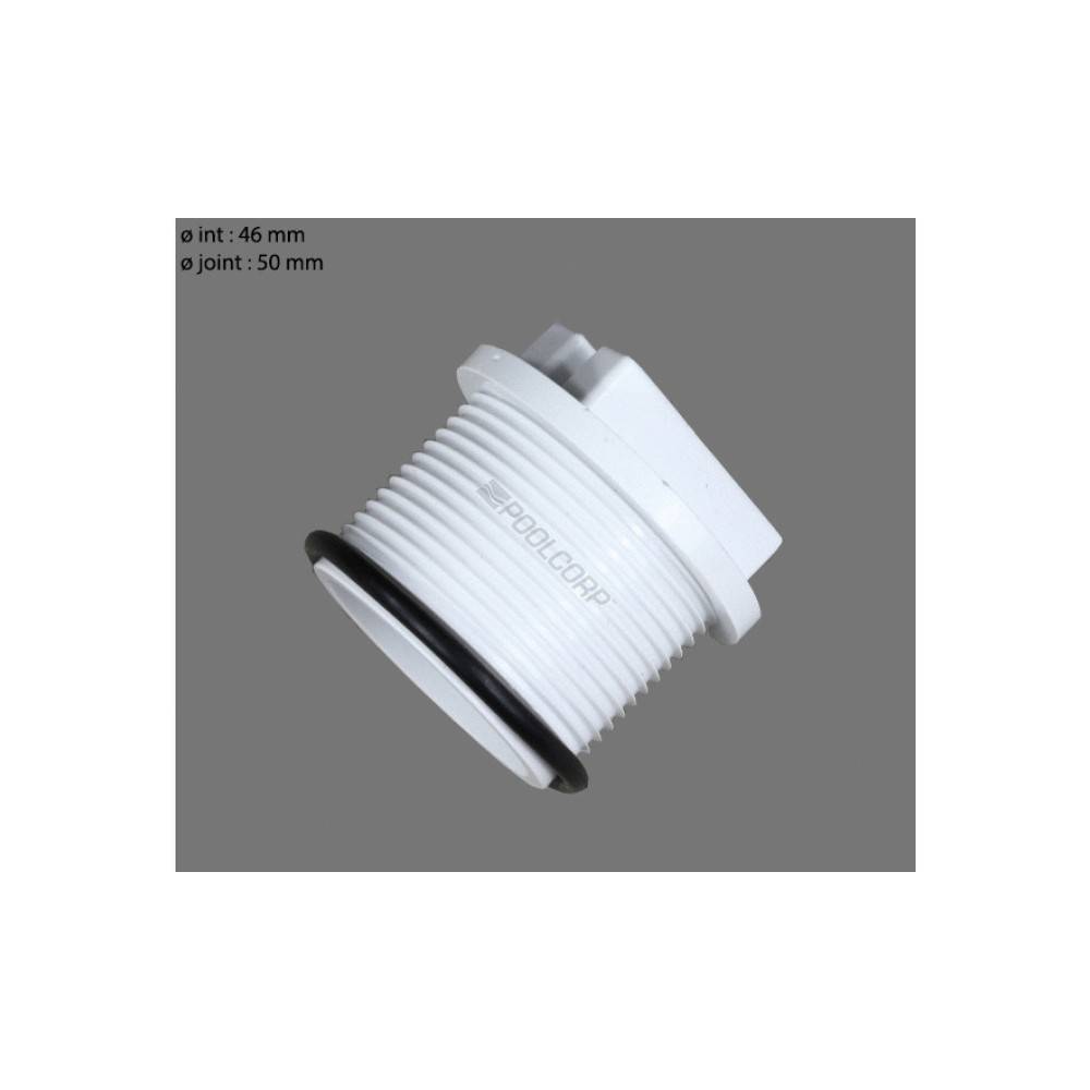 Hayward - Bouchon de vidange de piscine avec joint torique - 1 - 1/2 - Blanc - SP1022CE - Hayward - Imagen 2